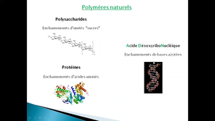 Cours n°1 Physico-chimie des Polymères L3 Chimie