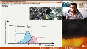 Initiation à la Pétrologie_Vidéo4_Texture et classification des roches magmatiques