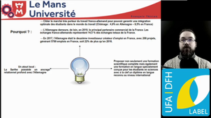 Licence de physique - parcours franco-allemand (Université du Mans)