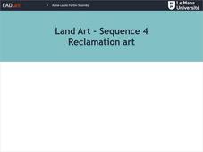 Land art - sequence 4 - Reclamation art