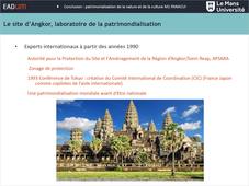 Le site d’Angkor, laboratoire de la patrimondialisation