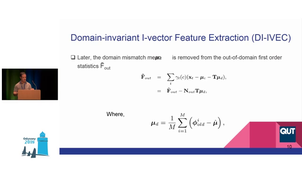 Odyssey 2018 - Domain-invariant I-vector Feature Extraction for PLDA Speaker Verification