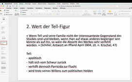 VL (L3) - Deutsche Literaturwissenschaft: Aufbau von Schillers Tell und Deutungsansätze (Teil 2)