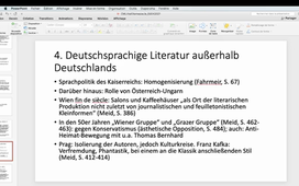 VL (L1)- Geschichte der deutschen Literatur: das 20. Jahrhundert - Teil 4