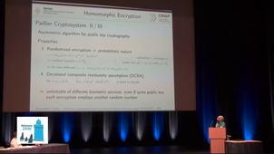 Odyssey 2018 - Homomorphic Encryption for Speaker Recognition: Protection of Biometric Templates and Vendor Model Parameters