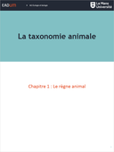 La taxonomie animale - Chapitre 1 : Le règne animal