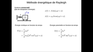 Vibrations des systèmes à 1 degré de liberté - cours 1