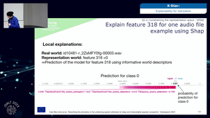 Final: xdiar: explainability for diarization