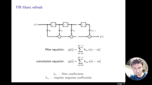 Digital Filtering TD1b, 01 - FIR Introduction 