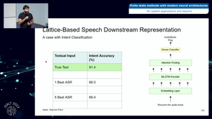 Final: Finite State Methods with Modern Neural Architectures for Speech Applications and Beyond