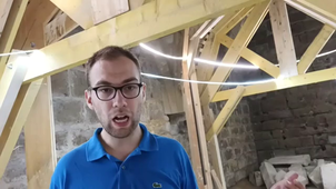 Vidéo 2 visite guidée cellier d'Ourscamp en anglais Thenaisy William
