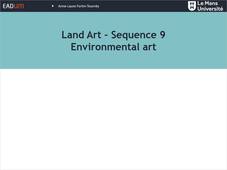 Land art - sequence 9 - Environmental art
