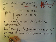 Analyse 1 - Feuille 3 - Ex 6