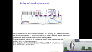 Seismic Metamaterial, Plenary Lecture by Richard Craster (Imperial College London)