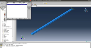 Abaqus tuto 3 : force critique de flambement
