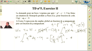 Micro-économie TD5 Exercice 2
