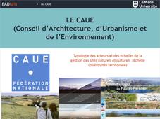 Le Conseil d'Architecture, d'Urbanisme et de l'environnement