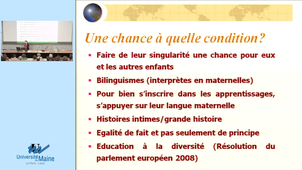 Les enfants de l'immigration, une chance pour l'école