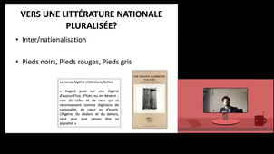 La fabrique d’une littérature nationale : la littérature algérienne entre littérature et politique - Tristan Leperlier