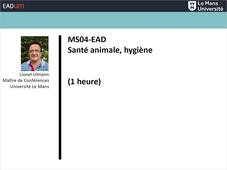 MS04-EAD Santé animale, hygiène